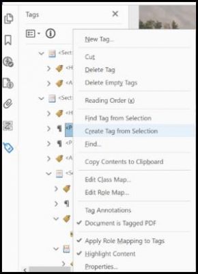 adding tags to a PDF's tag tree